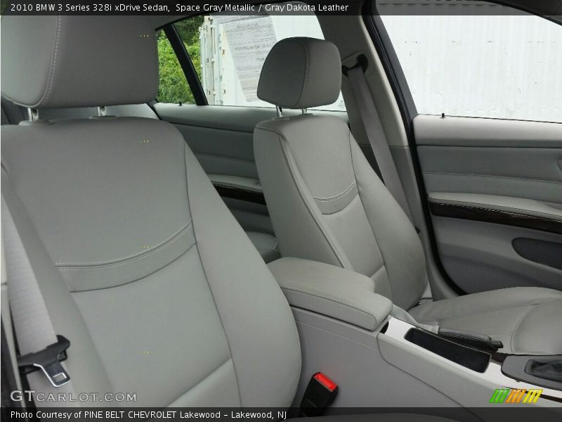 Space Gray Metallic / Gray Dakota Leather 2010 BMW 3 Series 328i xDrive Sedan