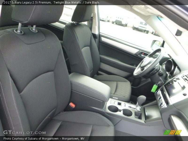 Twilight Blue Metallic / Slate Black 2017 Subaru Legacy 2.5i Premium