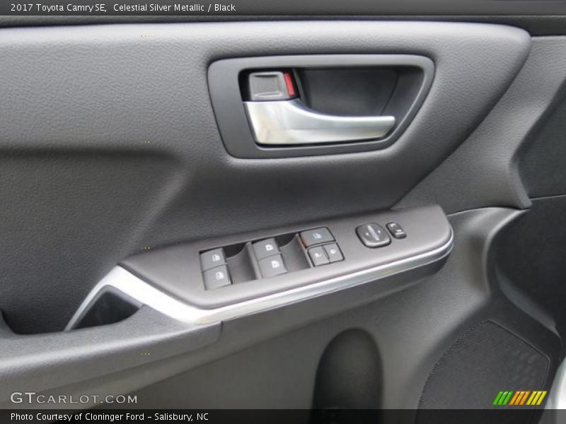 Celestial Silver Metallic / Black 2017 Toyota Camry SE