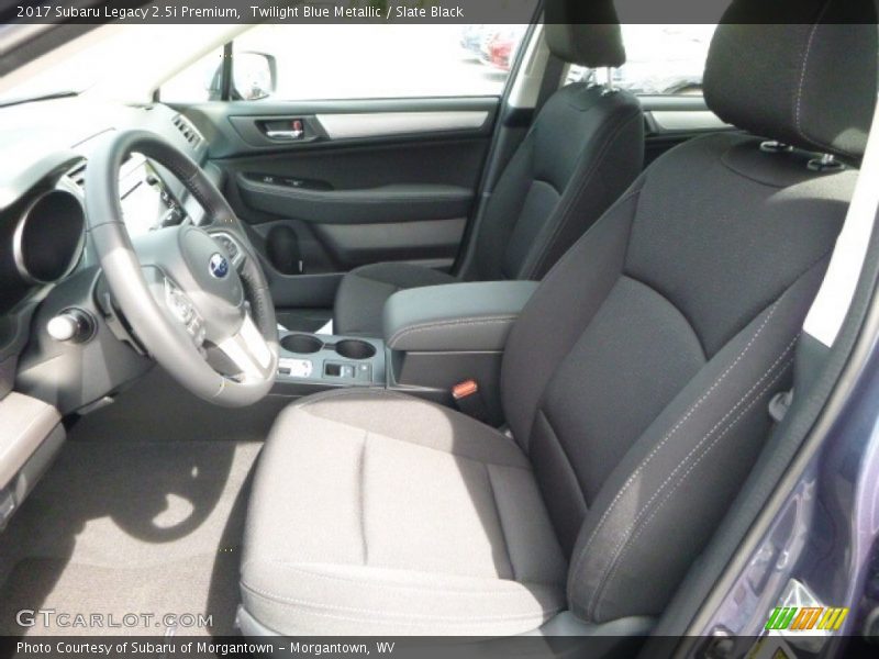 Twilight Blue Metallic / Slate Black 2017 Subaru Legacy 2.5i Premium