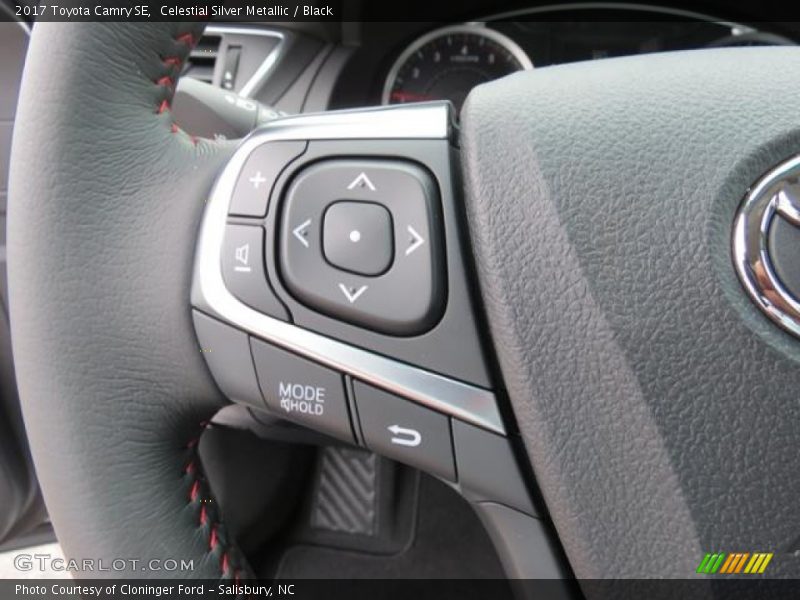 Celestial Silver Metallic / Black 2017 Toyota Camry SE