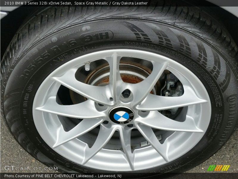Space Gray Metallic / Gray Dakota Leather 2010 BMW 3 Series 328i xDrive Sedan
