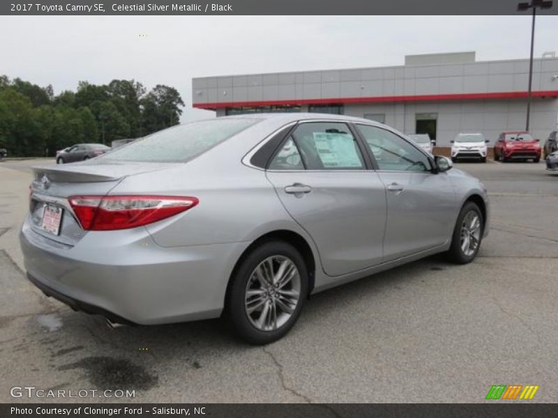 Celestial Silver Metallic / Black 2017 Toyota Camry SE