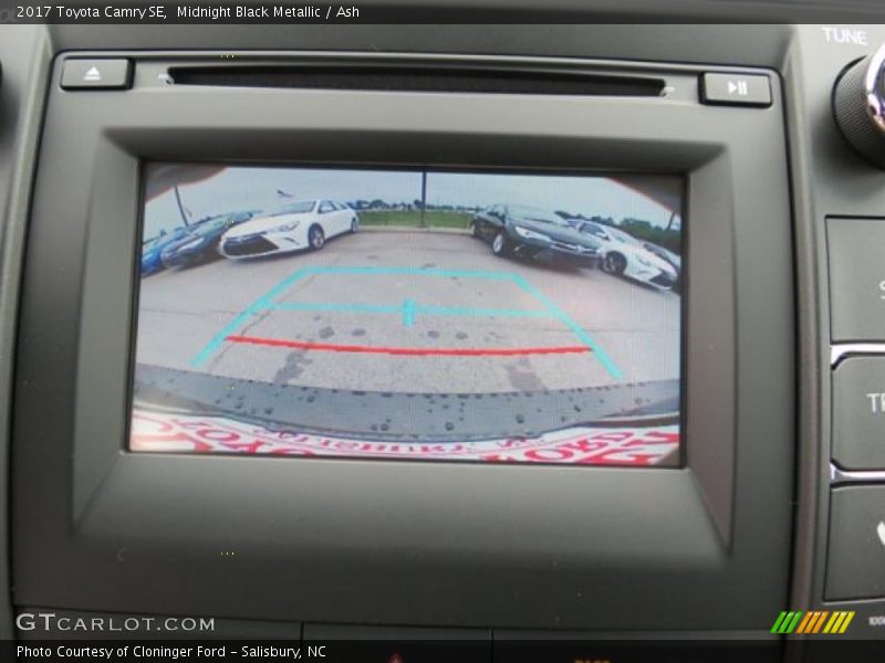 Midnight Black Metallic / Ash 2017 Toyota Camry SE
