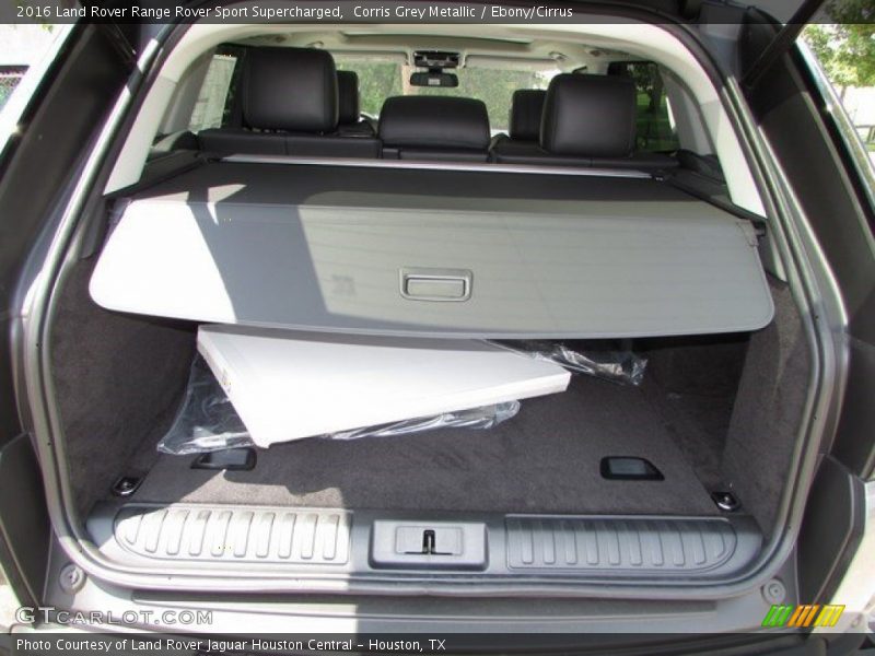 Corris Grey Metallic / Ebony/Cirrus 2016 Land Rover Range Rover Sport Supercharged