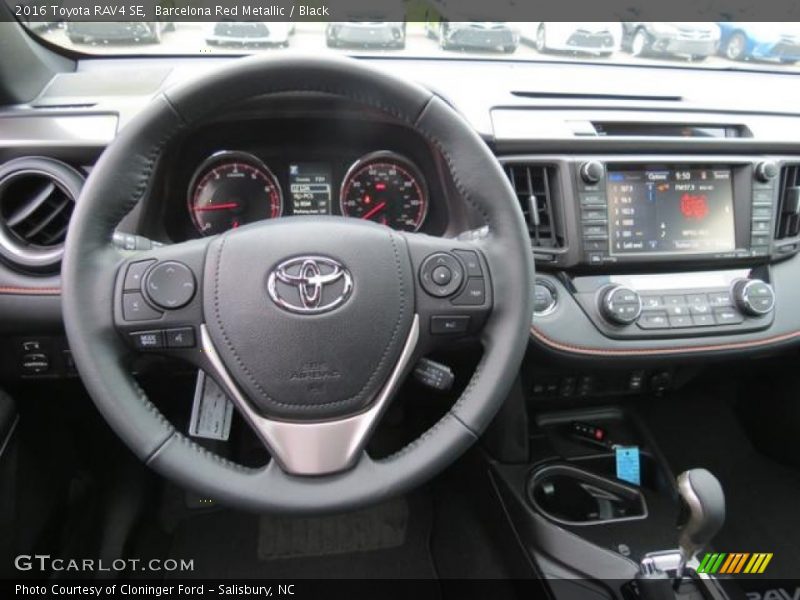 Dashboard of 2016 RAV4 SE