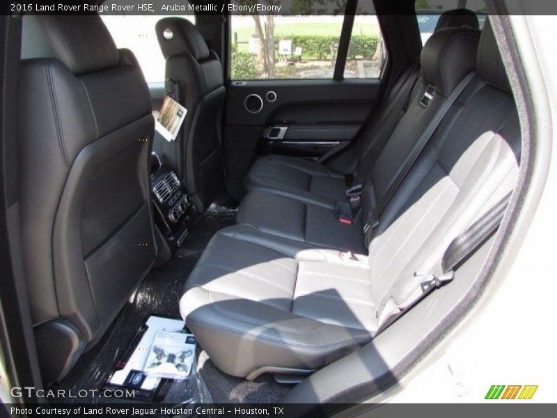 Aruba Metallic / Ebony/Ebony 2016 Land Rover Range Rover HSE