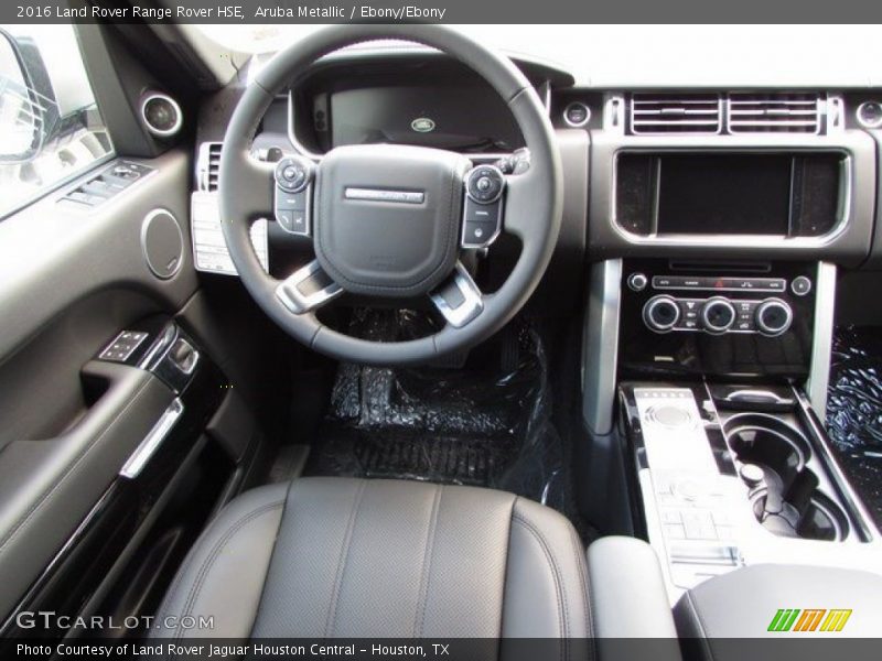 Aruba Metallic / Ebony/Ebony 2016 Land Rover Range Rover HSE