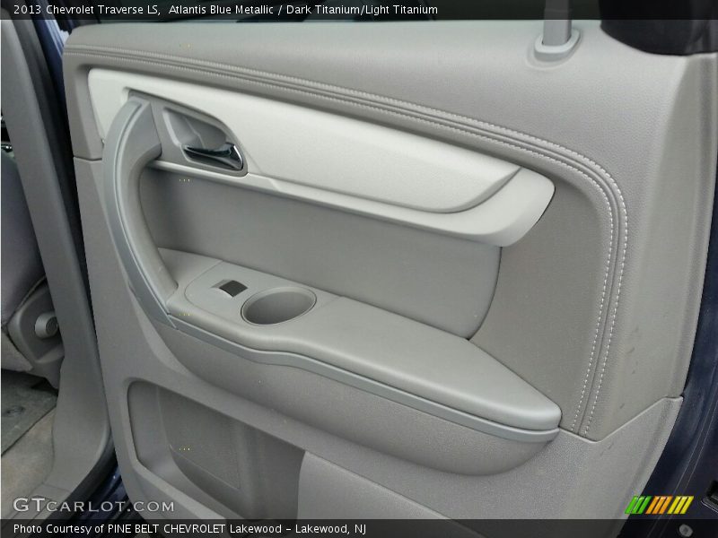 Atlantis Blue Metallic / Dark Titanium/Light Titanium 2013 Chevrolet Traverse LS