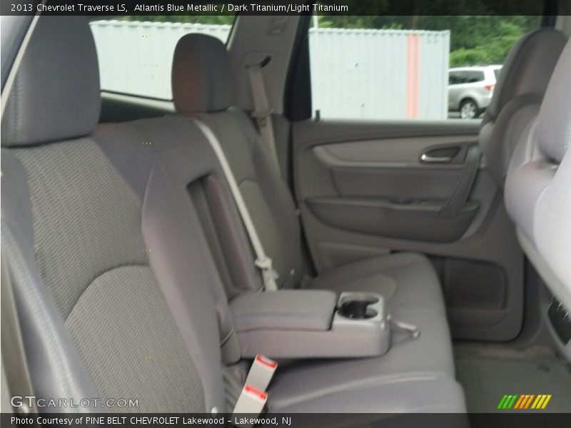 Atlantis Blue Metallic / Dark Titanium/Light Titanium 2013 Chevrolet Traverse LS