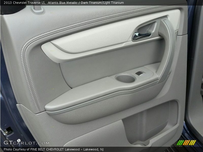 Atlantis Blue Metallic / Dark Titanium/Light Titanium 2013 Chevrolet Traverse LS