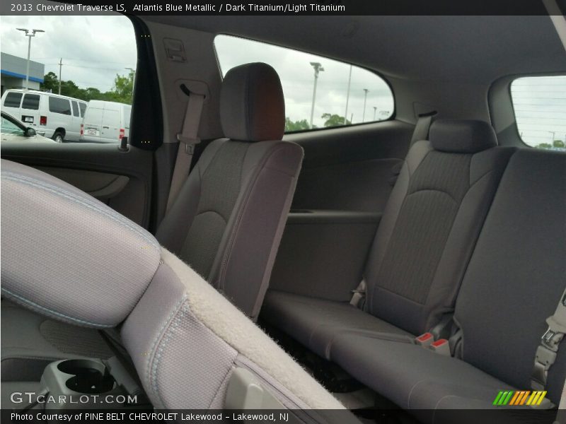 Atlantis Blue Metallic / Dark Titanium/Light Titanium 2013 Chevrolet Traverse LS