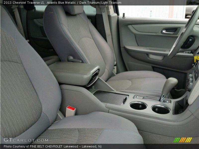 Atlantis Blue Metallic / Dark Titanium/Light Titanium 2013 Chevrolet Traverse LS