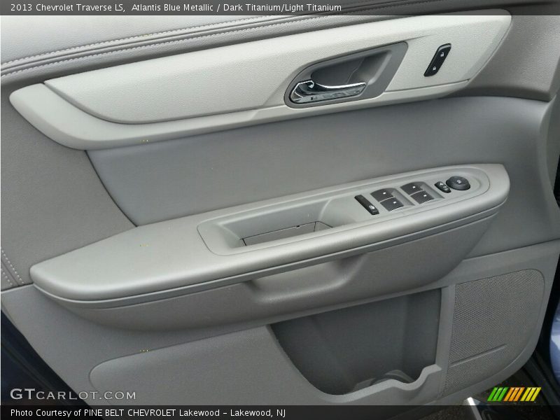 Atlantis Blue Metallic / Dark Titanium/Light Titanium 2013 Chevrolet Traverse LS