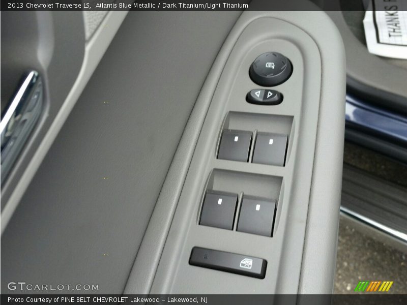 Atlantis Blue Metallic / Dark Titanium/Light Titanium 2013 Chevrolet Traverse LS