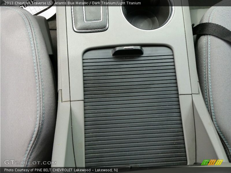 Atlantis Blue Metallic / Dark Titanium/Light Titanium 2013 Chevrolet Traverse LS