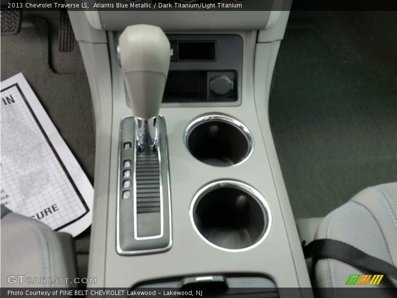 Atlantis Blue Metallic / Dark Titanium/Light Titanium 2013 Chevrolet Traverse LS