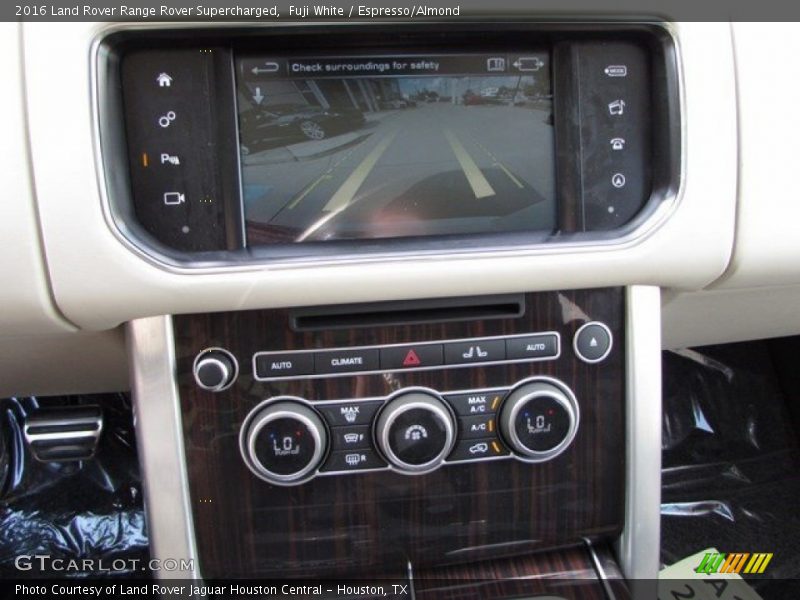 Fuji White / Espresso/Almond 2016 Land Rover Range Rover Supercharged