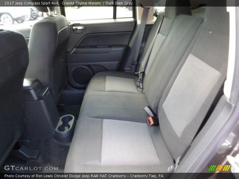 Rear Seat of 2017 Compass Sport 4x4