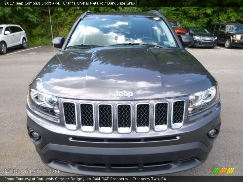 Granite Crystal Metallic / Dark Slate Gray 2017 Jeep Compass Sport 4x4