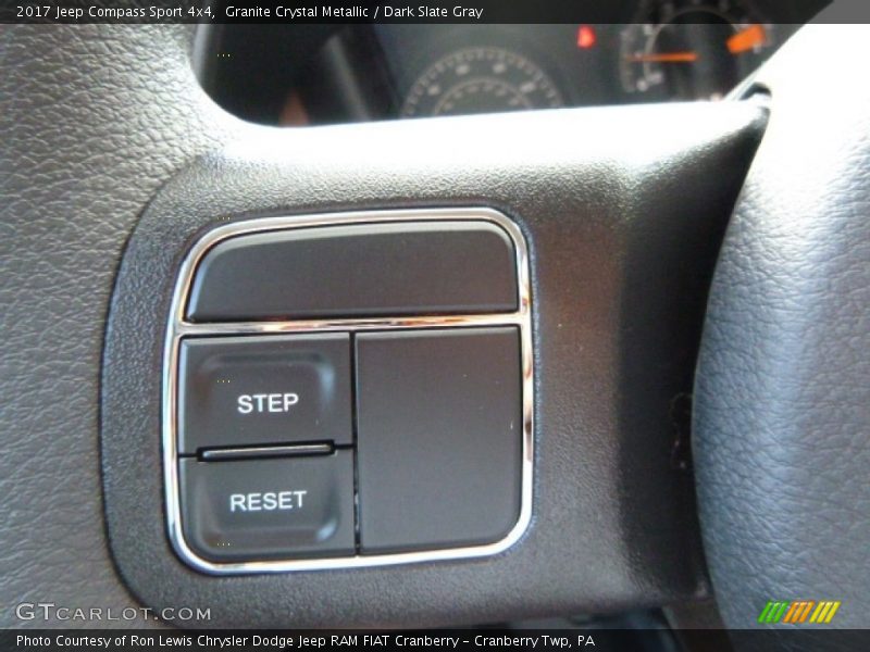 Controls of 2017 Compass Sport 4x4