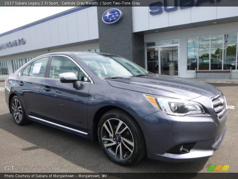 Carbide Gray Metallic / Sport Two-Tone Gray 2017 Subaru Legacy 2.5i Sport