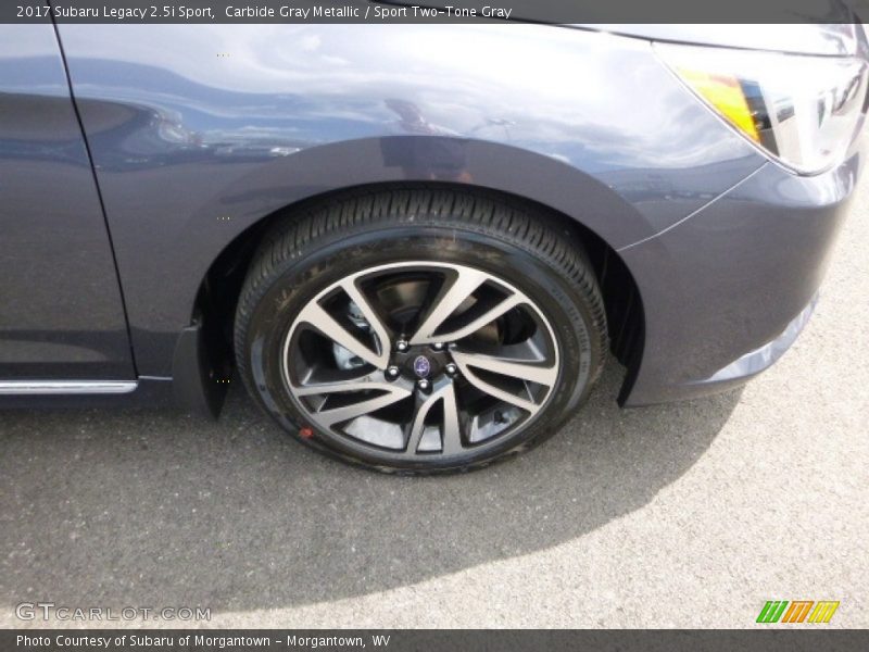 Carbide Gray Metallic / Sport Two-Tone Gray 2017 Subaru Legacy 2.5i Sport