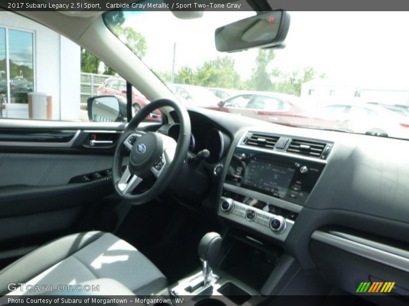 Carbide Gray Metallic / Sport Two-Tone Gray 2017 Subaru Legacy 2.5i Sport