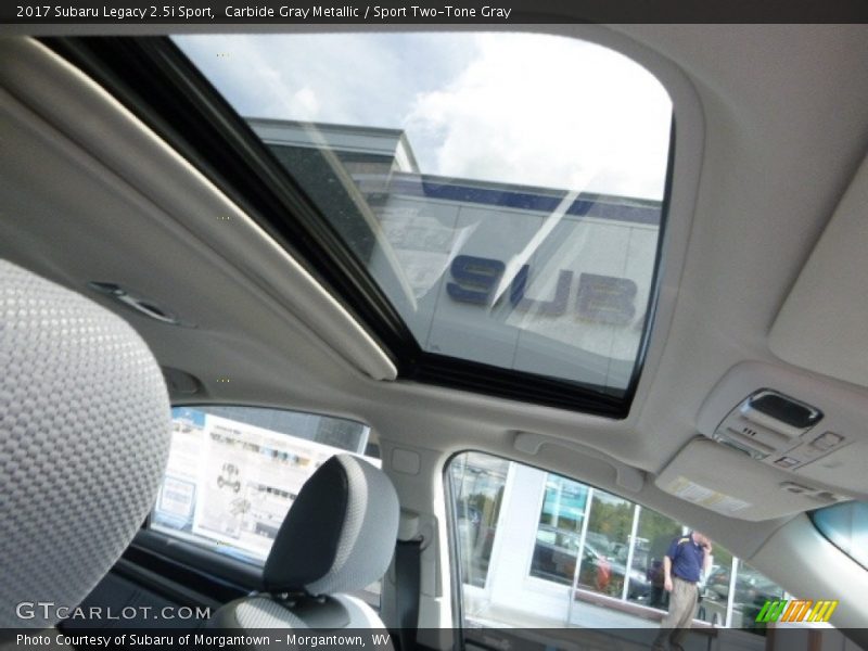 Carbide Gray Metallic / Sport Two-Tone Gray 2017 Subaru Legacy 2.5i Sport