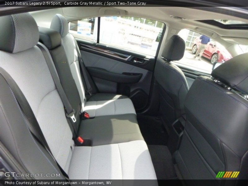 Carbide Gray Metallic / Sport Two-Tone Gray 2017 Subaru Legacy 2.5i Sport
