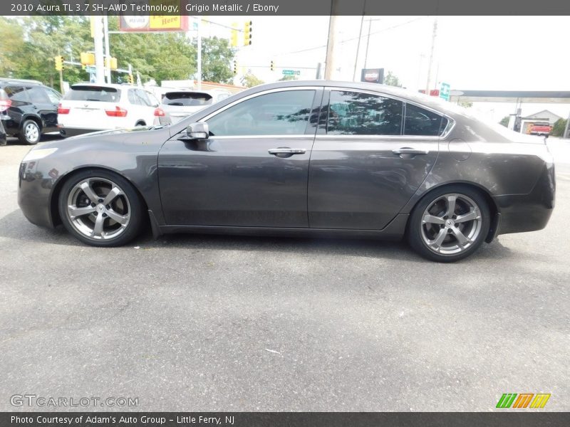 Grigio Metallic / Ebony 2010 Acura TL 3.7 SH-AWD Technology