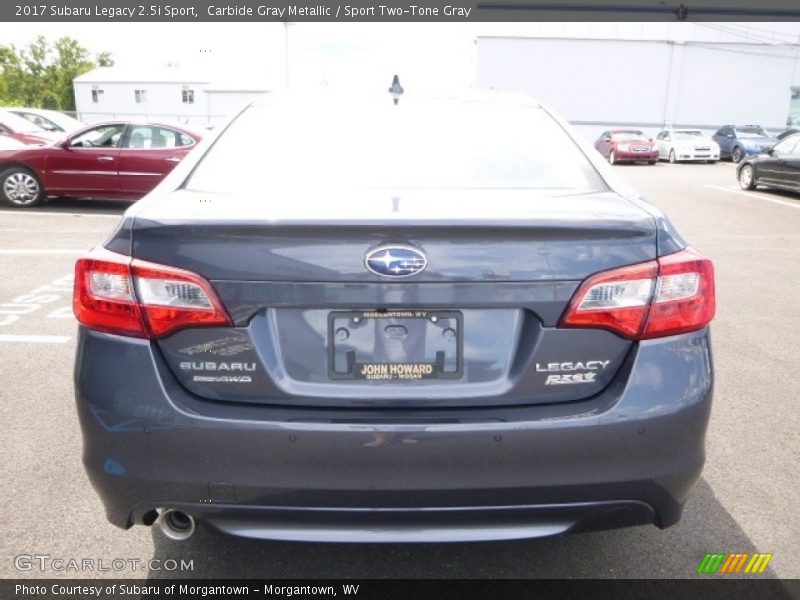 Carbide Gray Metallic / Sport Two-Tone Gray 2017 Subaru Legacy 2.5i Sport