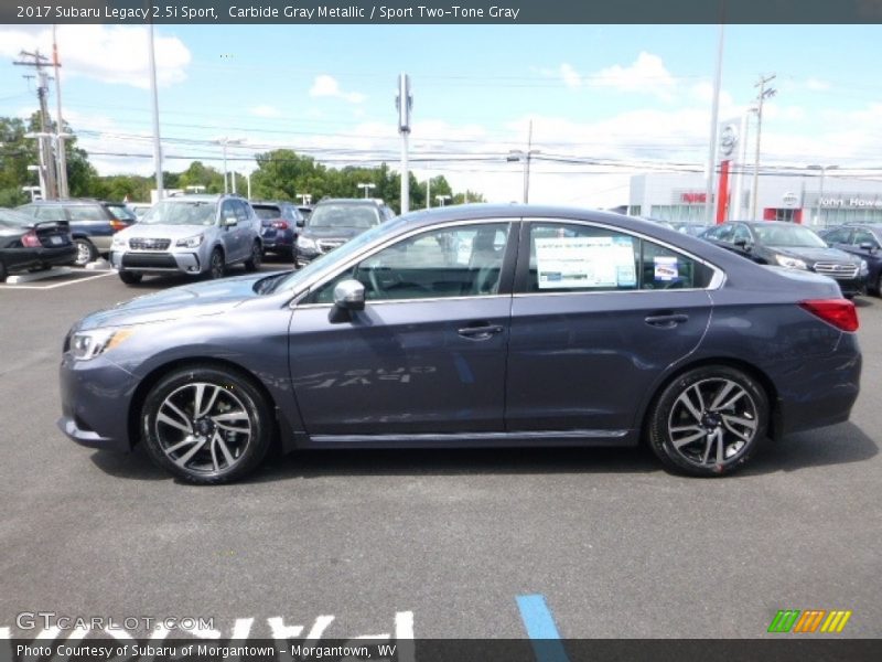 Carbide Gray Metallic / Sport Two-Tone Gray 2017 Subaru Legacy 2.5i Sport