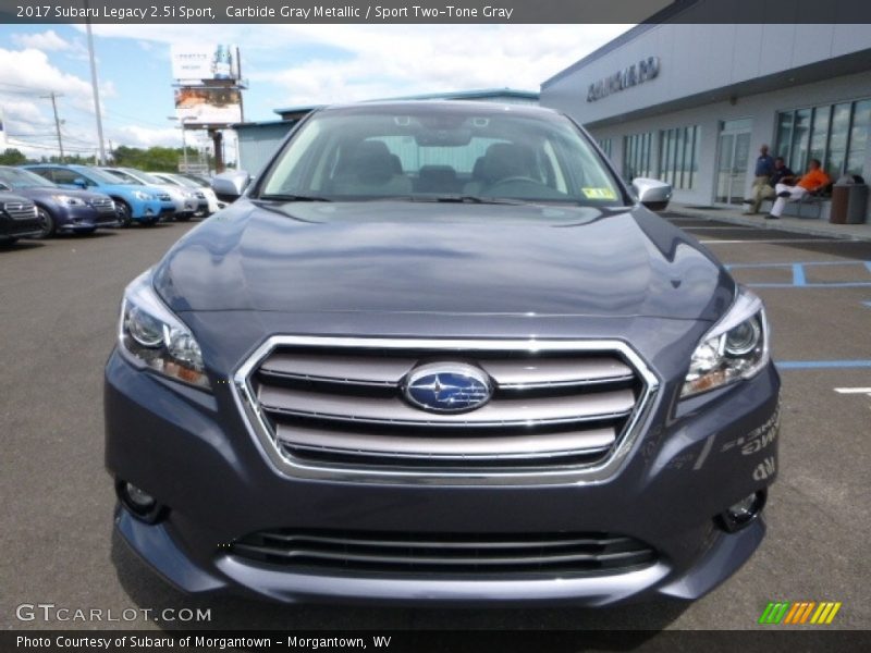 Carbide Gray Metallic / Sport Two-Tone Gray 2017 Subaru Legacy 2.5i Sport