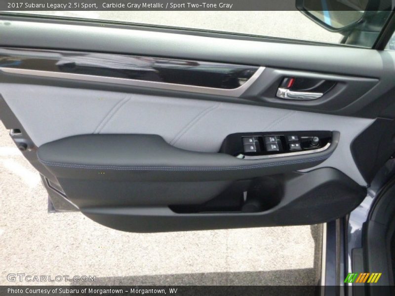 Carbide Gray Metallic / Sport Two-Tone Gray 2017 Subaru Legacy 2.5i Sport