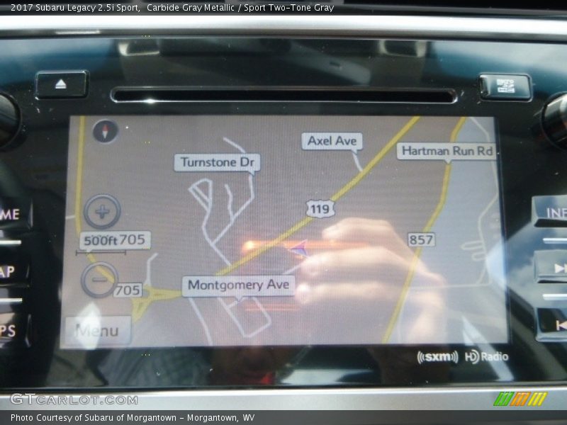 Carbide Gray Metallic / Sport Two-Tone Gray 2017 Subaru Legacy 2.5i Sport