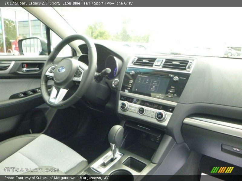 Lapis Blue Pearl / Sport Two-Tone Gray 2017 Subaru Legacy 2.5i Sport