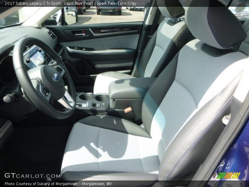 Lapis Blue Pearl / Sport Two-Tone Gray 2017 Subaru Legacy 2.5i Sport