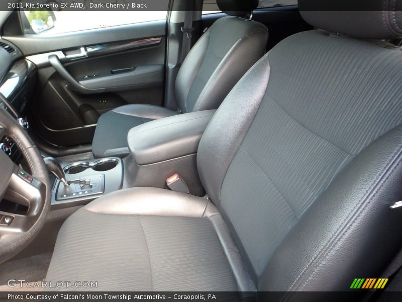 Dark Cherry / Black 2011 Kia Sorento EX AWD