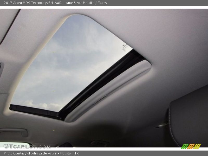 Lunar Silver Metallic / Ebony 2017 Acura MDX Technology SH-AWD