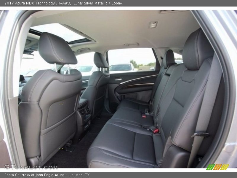 Lunar Silver Metallic / Ebony 2017 Acura MDX Technology SH-AWD