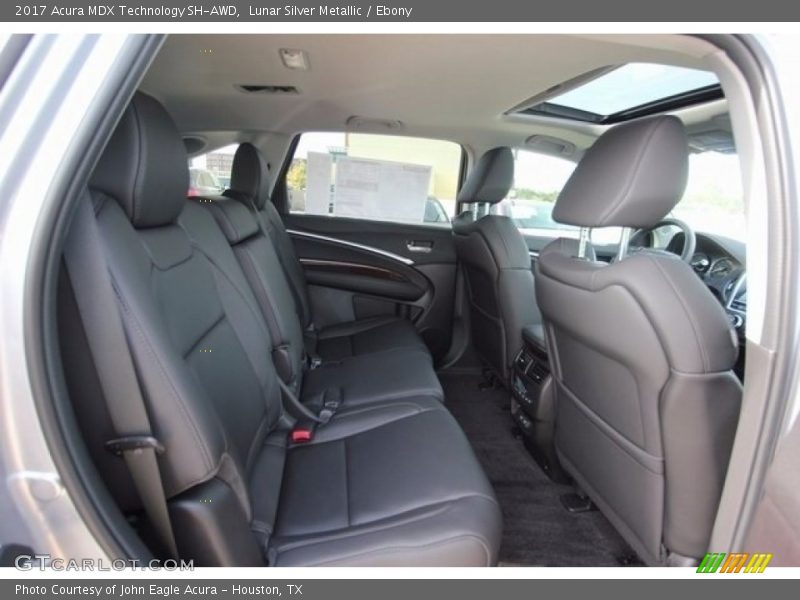 Lunar Silver Metallic / Ebony 2017 Acura MDX Technology SH-AWD