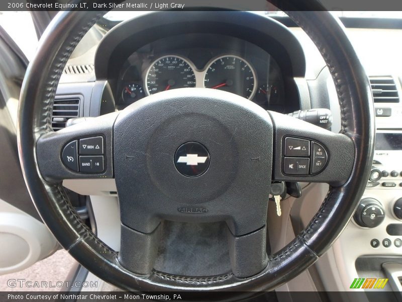 Dark Silver Metallic / Light Gray 2006 Chevrolet Equinox LT