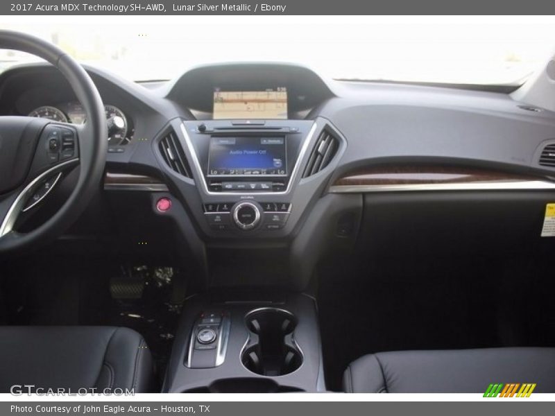 Lunar Silver Metallic / Ebony 2017 Acura MDX Technology SH-AWD