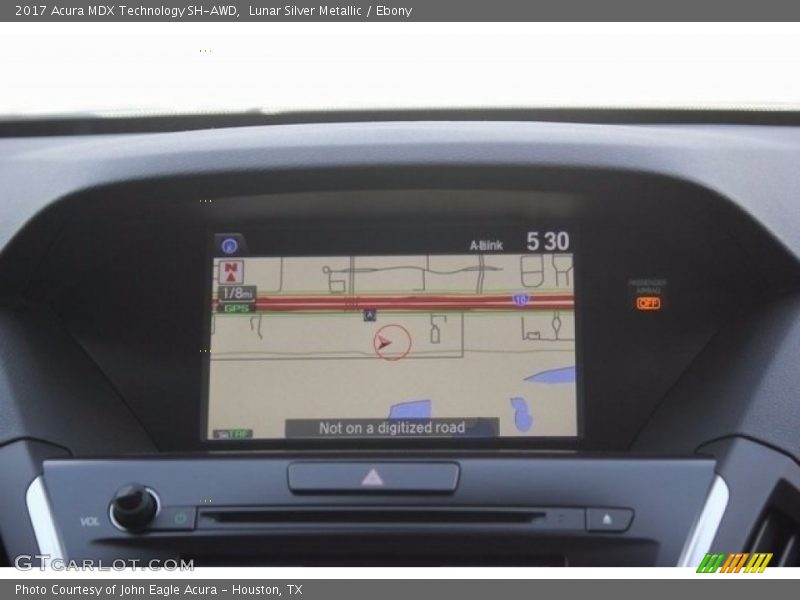 Lunar Silver Metallic / Ebony 2017 Acura MDX Technology SH-AWD