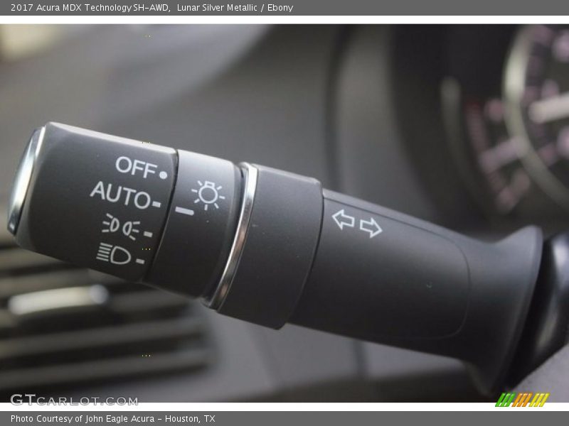Lunar Silver Metallic / Ebony 2017 Acura MDX Technology SH-AWD