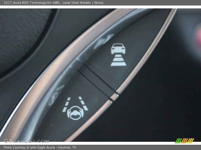 Lunar Silver Metallic / Ebony 2017 Acura MDX Technology SH-AWD