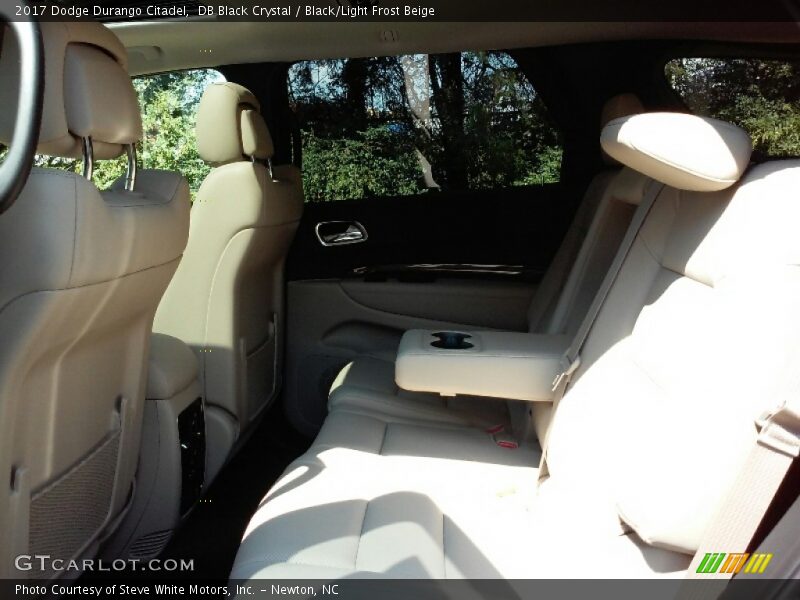 Rear Seat of 2017 Durango Citadel