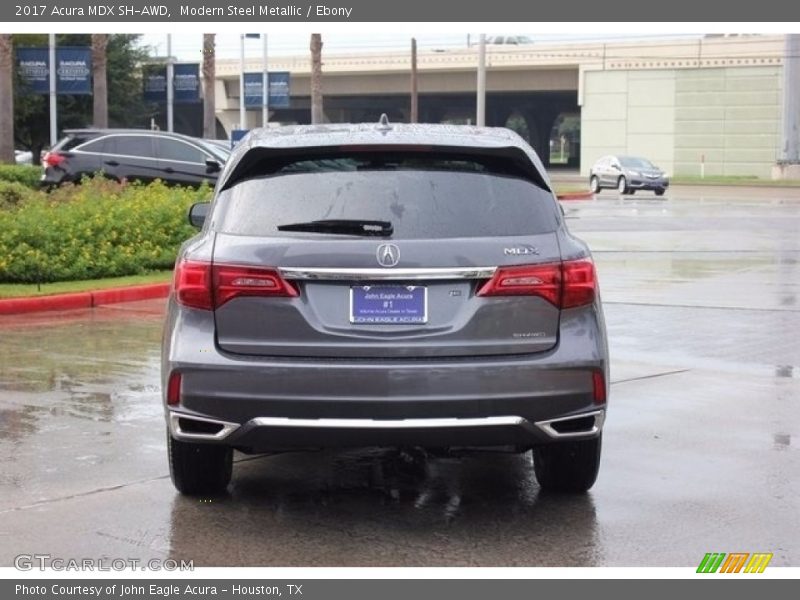 Modern Steel Metallic / Ebony 2017 Acura MDX SH-AWD