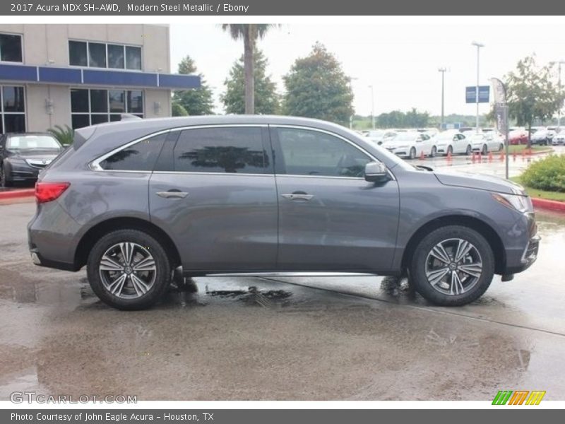 Modern Steel Metallic / Ebony 2017 Acura MDX SH-AWD